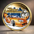 Fast And Furious 25th Anniversary Commemorative Coin Fast And Furious Merch Gift For Fans - Merchluma