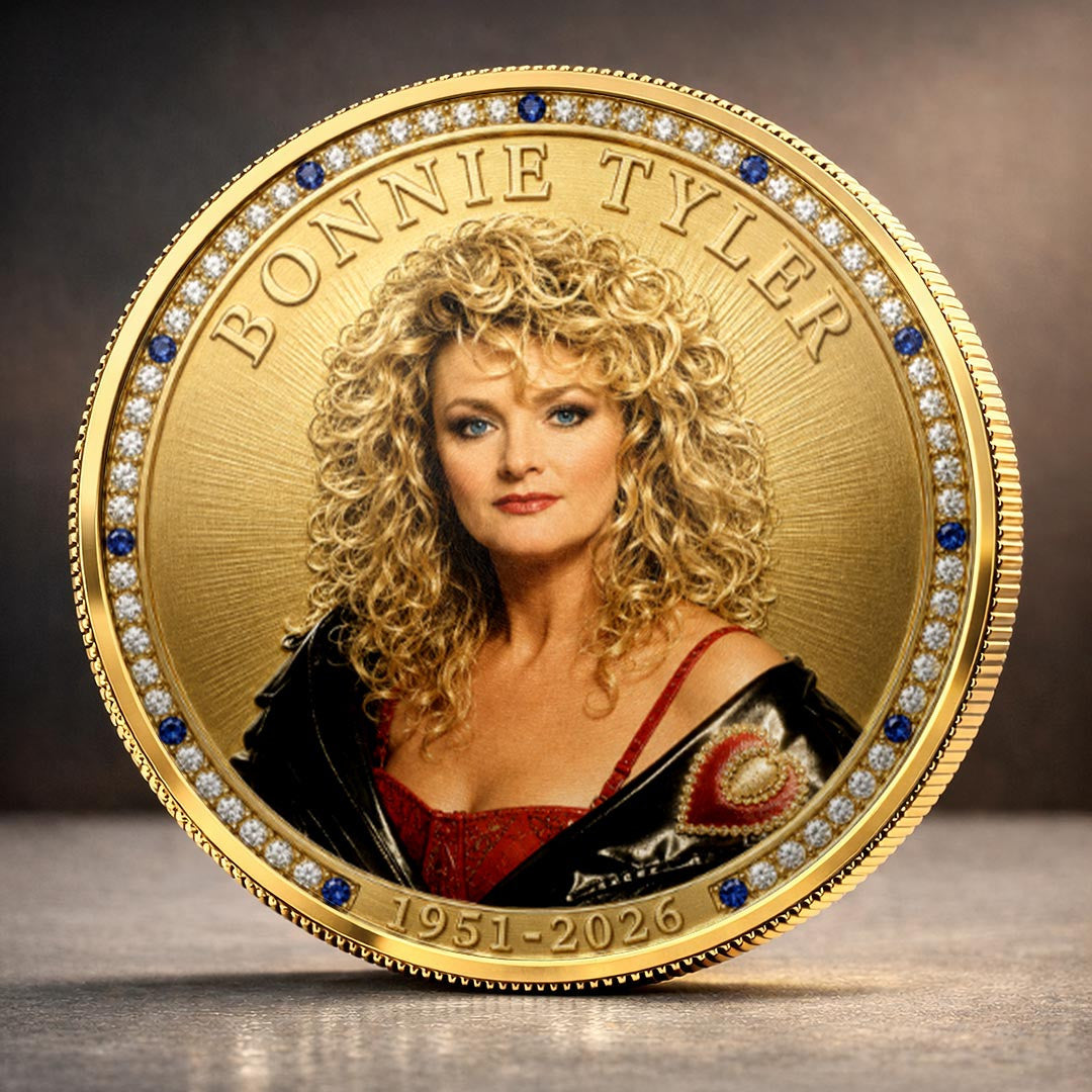 Bonnie Tyler Commemorative Coin 2026 Bonnie Tyler Memorial Merch Gift For Music Fans - Merchluma