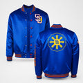 2026 Padres Filipino Heritage Celebration Bomber Jacket SD Padres Merch Gifts For Baseball Fans - Merchluma