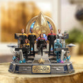 Star Trek Voyager Acrylic Plaque Legends and Starships 60th Anniversary Star Trek Merch - Merchluma