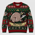 Raccoon Jimothy Have A Merry Ugly Christmas Sweater Funny Holiday Apparel Xmas Gifts - Merchluma