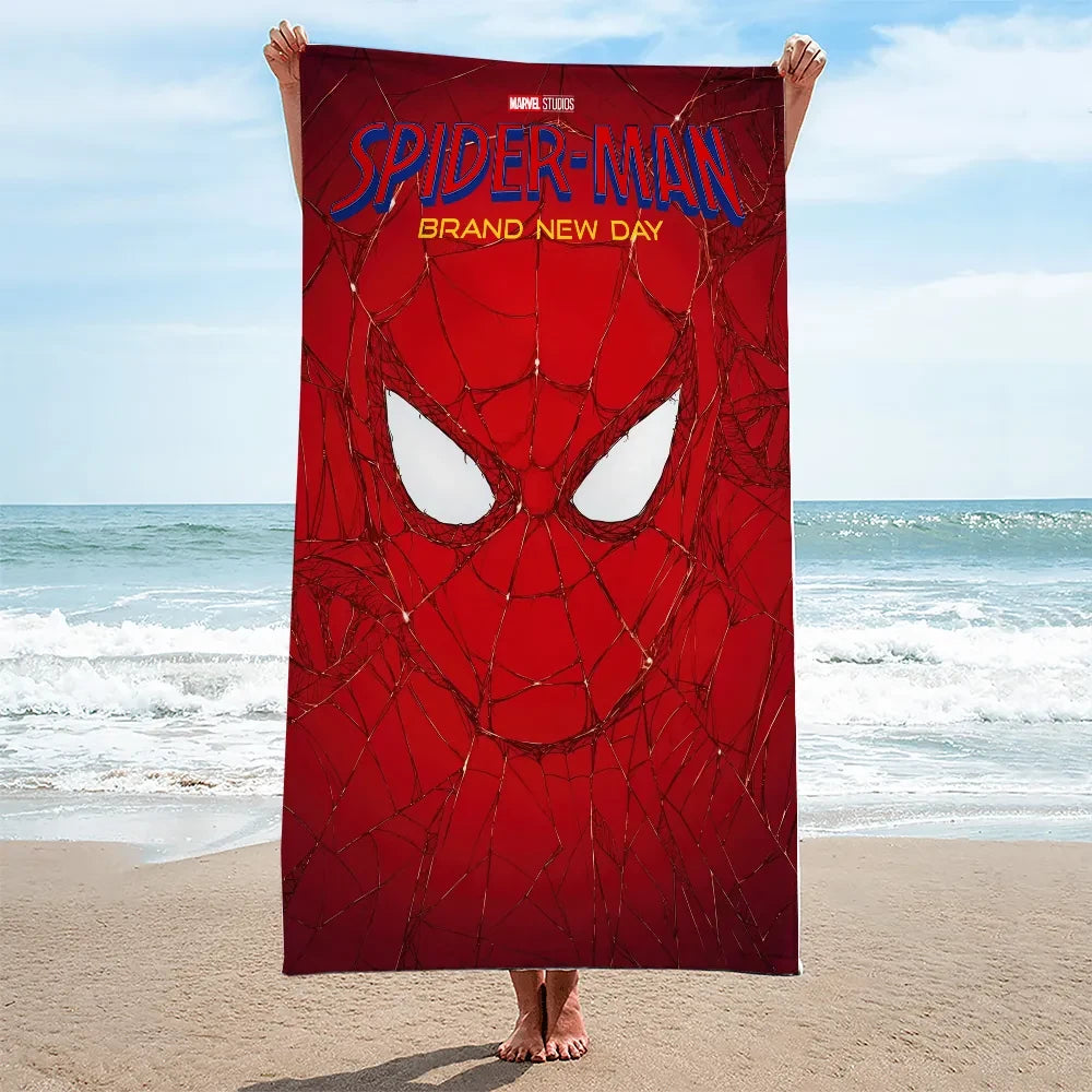 Marvel Spider-Man Brand New Day Beach Towel Superhero Merch Gifts For Spider-Man Fans - Merchluma