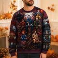 Horror Movie Characters Midnight Slasher Sweatshirt Halloween Apparel Gifts For Horror Lovers - Merchluma
