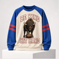 Buffalo Football Be Kind Hit Hard 2026 Sweatshirt Buffalo Bills Merch Gifts For Game Day - Merchluma