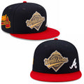 Justin Bieber Braves 1995 World Series Champions Snapback Hat Braves Merch Present For Fans - Merchluma
