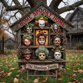 Personalized Horror Movie Characters Spooky Home Yard Sign Lawn Decor Gifts For Halloween - Merchluma