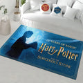 Harry Potter 25th Anniversary Area Rug Living Room Decor Harry Potter Merch Fan Gifts - Merchluma