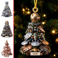 Personalized Cosmic Christmas Ornament Xmas Tree Decor Holiday Gift For Fathers - Merchluma
