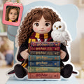 Custom Photo Harry Potter Harmony Dreams Between The Pages Pillow Gifts For Kids - Merchluma