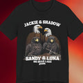 Jackie Big Bear Merch 2026 Jackie And Shadow Sandy And Luna T-Shirt Bald Eagle Lover Gift - Merchluma