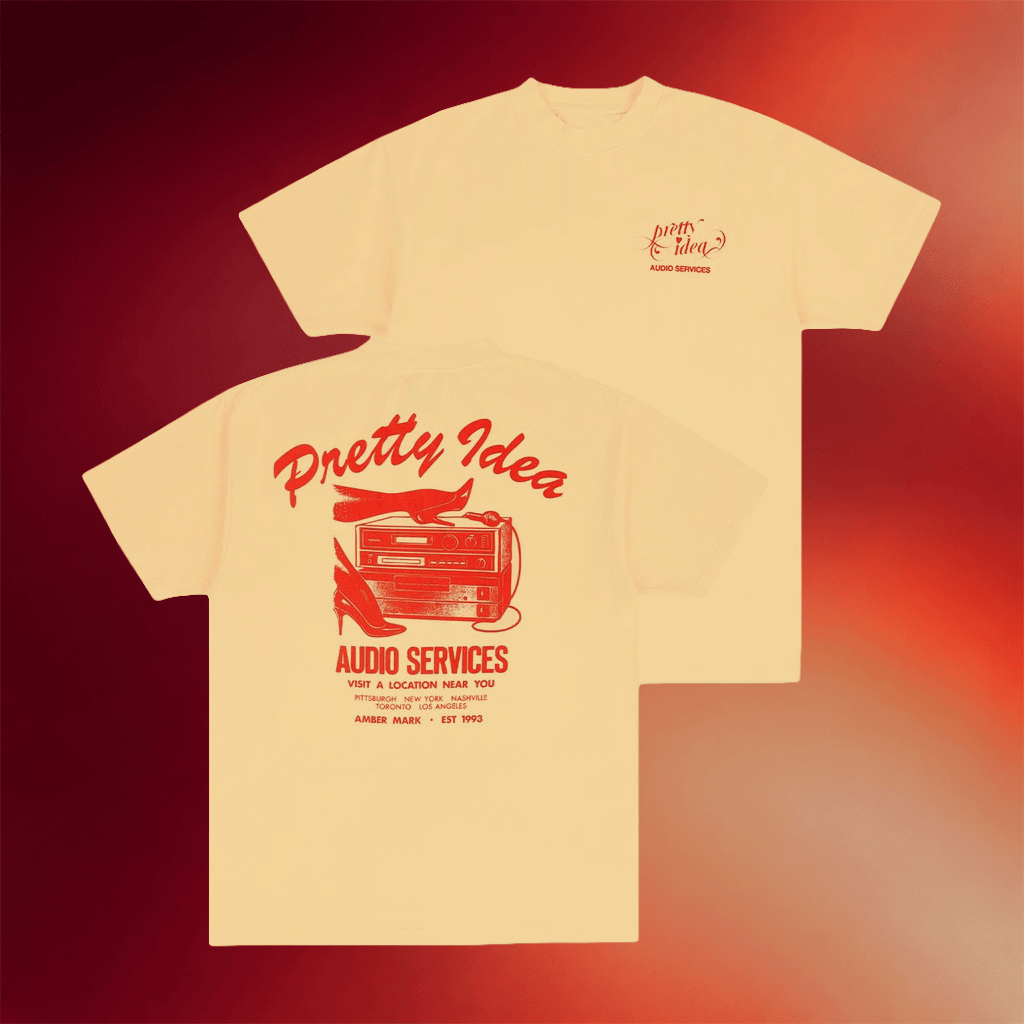 Amber Mark Merch 2026 Pretty Idea T-Shirt Gifts For People Who Like Music - Merchluma