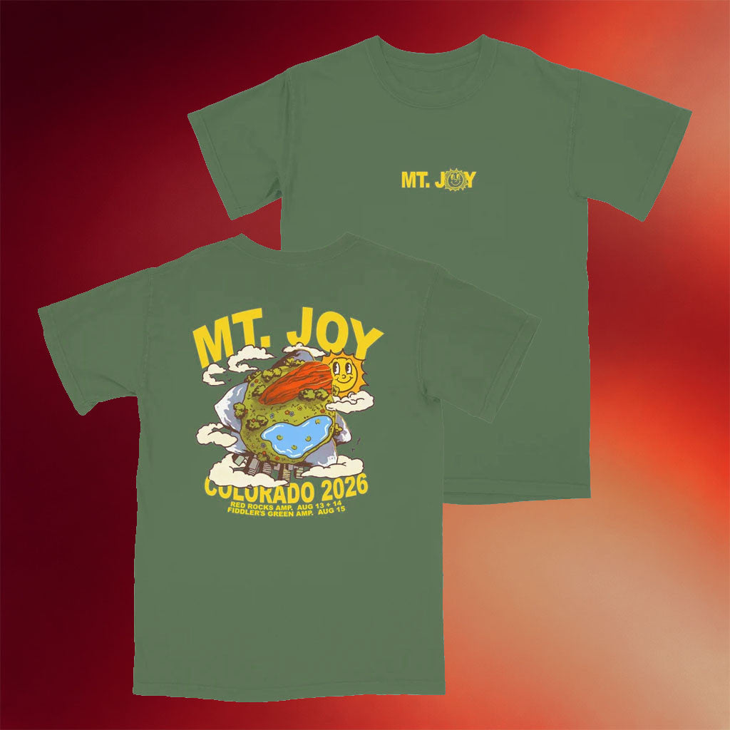 Mt Joy Merch Red Rocks 2026 T-Shirt Best Gifts For Rock Band Fans - Merchluma