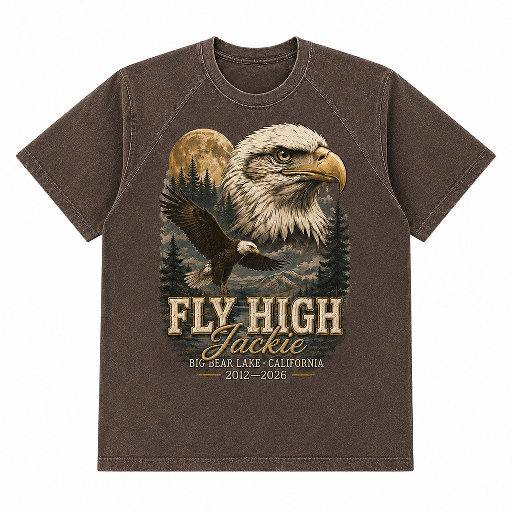 Eagle Fly High Jackie Big Bear Lake California 2012 2026 Shirt Jackie Memorial Gifts - Merchluma