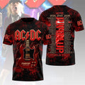 ACDC PWR UP Tour 2026 T-Shirt Rock Band Concert Shirt ACDC Merch Fan Gifts - Merchluma