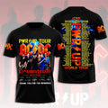 ACDC PWR UP World Tour 2026 Graphic T-Shirt Classic Hard Rock Music Fan Shirt ACDC Merch - Merchluma