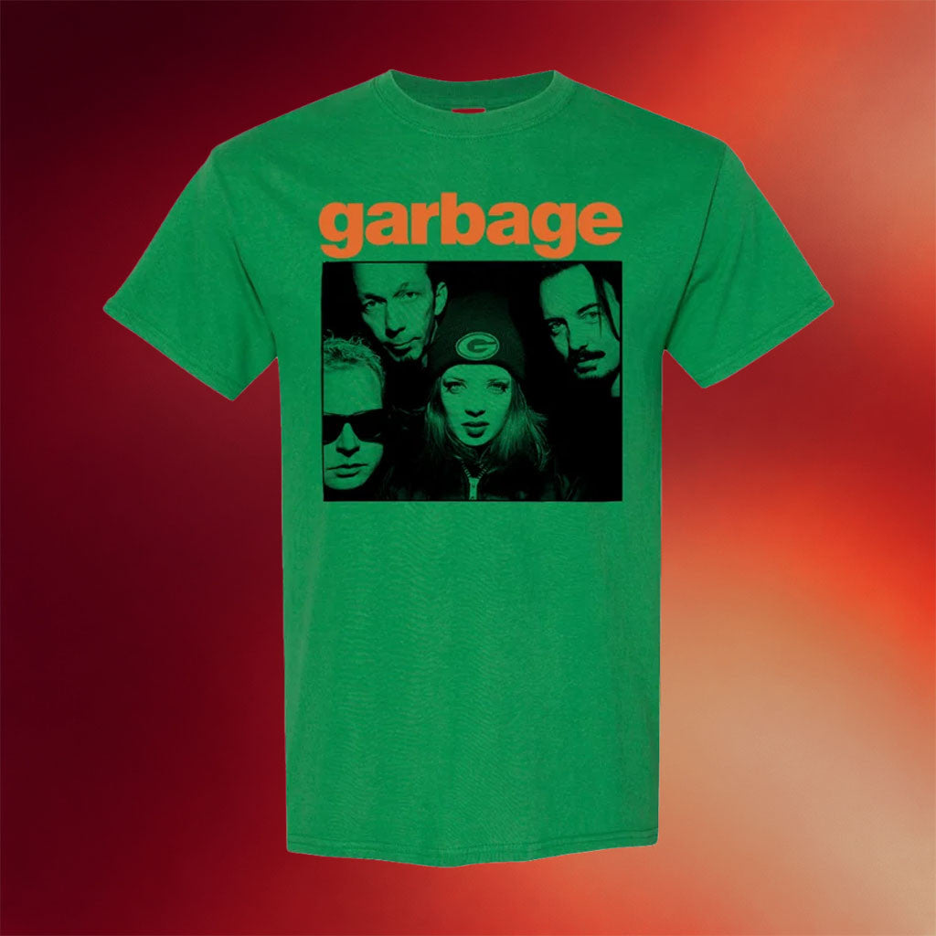 Garbage Merch 2026 Green Photo T-Shirt Gift Ideas For Rock Band Fans - Joyoce - Merchluma