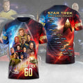 Star Trek 60th Anniversary T-Shirt TV Series Star Trek Merch Gifts For Dudes - Merchluma