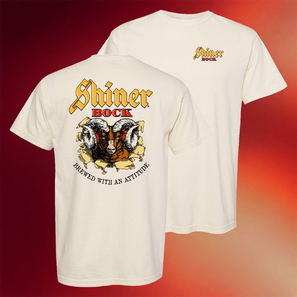 Shiner Merch 2026 Brewed With An Attitude T-Shirt Unique Gift For Brothers - Joyoce - Merchluma