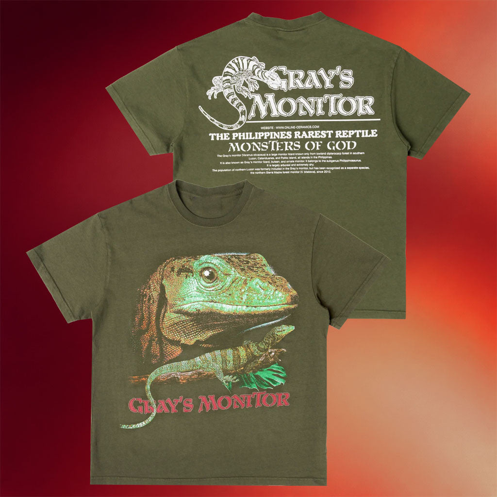 Online Ceramics Merch 2026 Gray's Monitor Moss T-Shirt Monsters Of God Shirt Present For Him - Joyoce - Merchluma