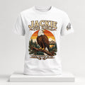 Jackie The Eagle Forever Watching The Sky 2026 Shirt White Jackie Memorial Clothing - Merchluma