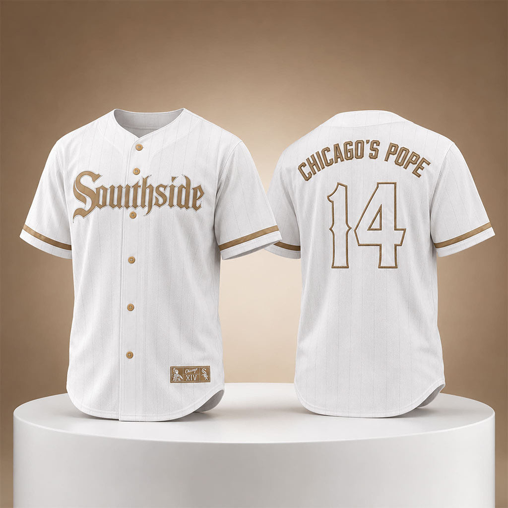Sister Mary Jo Southside White Sox #14 Chicago's Pope Jersey Chicago White Sox Merch Fan Gifts - Merchluma