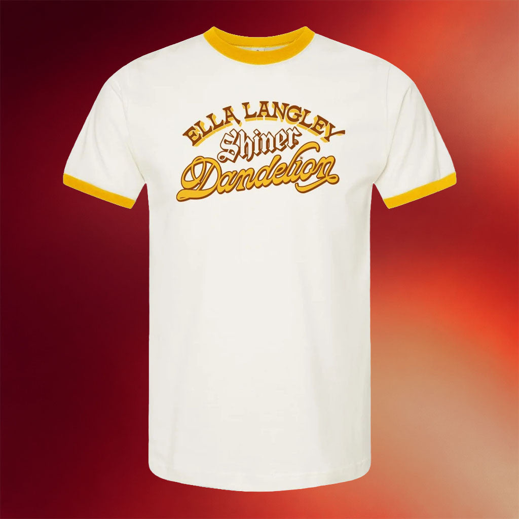 Shiner Merch 2026 Ella Langley Dandelion Ringer T-Shirt Ella Langley Merch Present For Fans - Joyoce - Merchluma