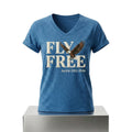 Eagle Fly Free Jackie 2012 2026 V-Neck Shirt In Loving Memory Jackie Clothing Gifts For BFF - Merchluma