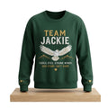 Eagle Team Jackie Fierce Eyes Strong Wings 2026 Sweatshirt Honors Jackie Merch Fan Gifts - Merchluma