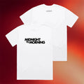 Midnight Til Morning Merch 2026 MTM Logo T-Shirt White Present For Music Lovers - Joyoce - Merchluma