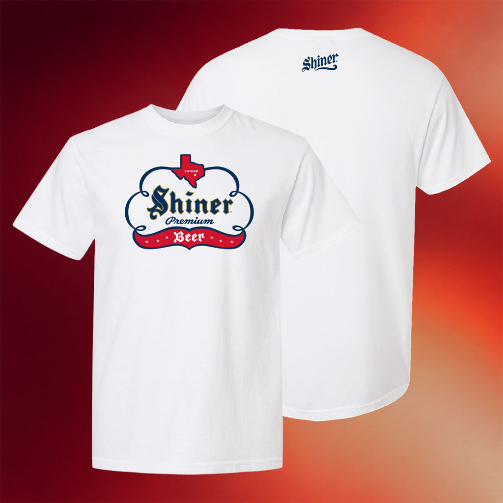 Shiner Merch 2026 Shiner Premium Beer T-Shirt White Gift Ideas For Fathers - Joyoce - Merchluma