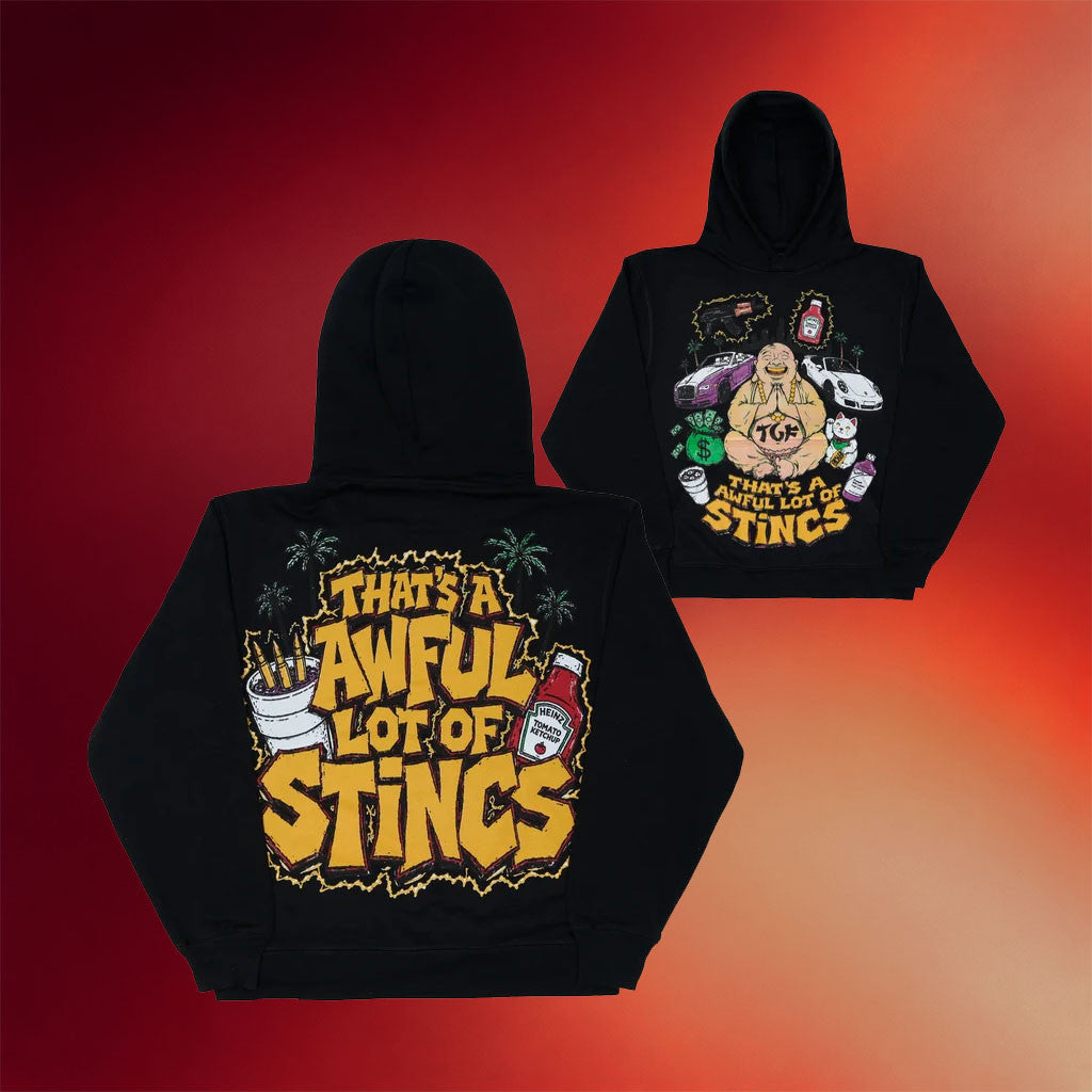 That's A Awful Lot Of Cough Syrup Merch 2026 Awful Lot Of Stincs Buddha Hoodie Present For Dad - Joyoce - Merchluma