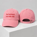 Don't Look Directly At Me Today Either 2026 Hat Embroidered Birthday Gift For BFF - Merchluma