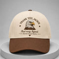 Thank You Jackie The Eagle Rest Easy Legend Hat Jackie Memorial Cap Father Gifts - Merchluma