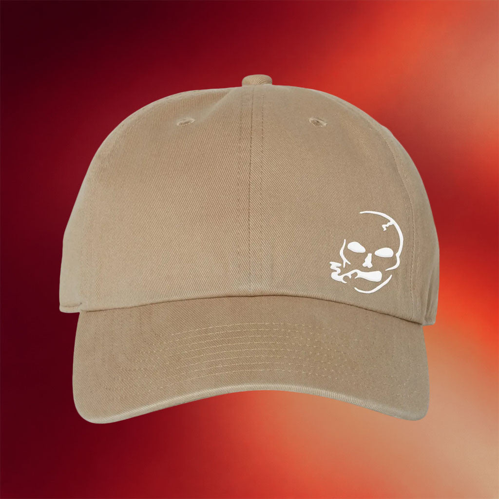 Slightly Stoopid Merch 2026 47 Brand Smoking Skull Hat Embroidered Gift For Brothers - Joyoce - Merchluma