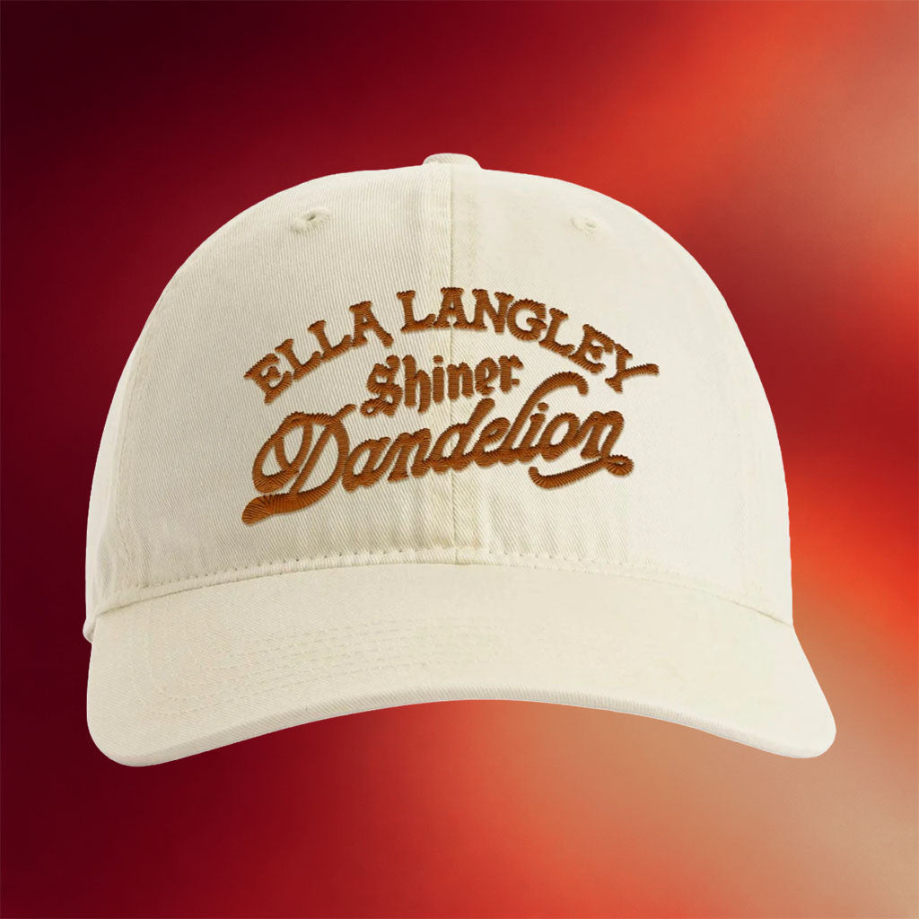 Shiner Merch 2026 Dandelion Hat Embroidered Ella Langley Merch Gift For Fans - Joyoce - Merchluma