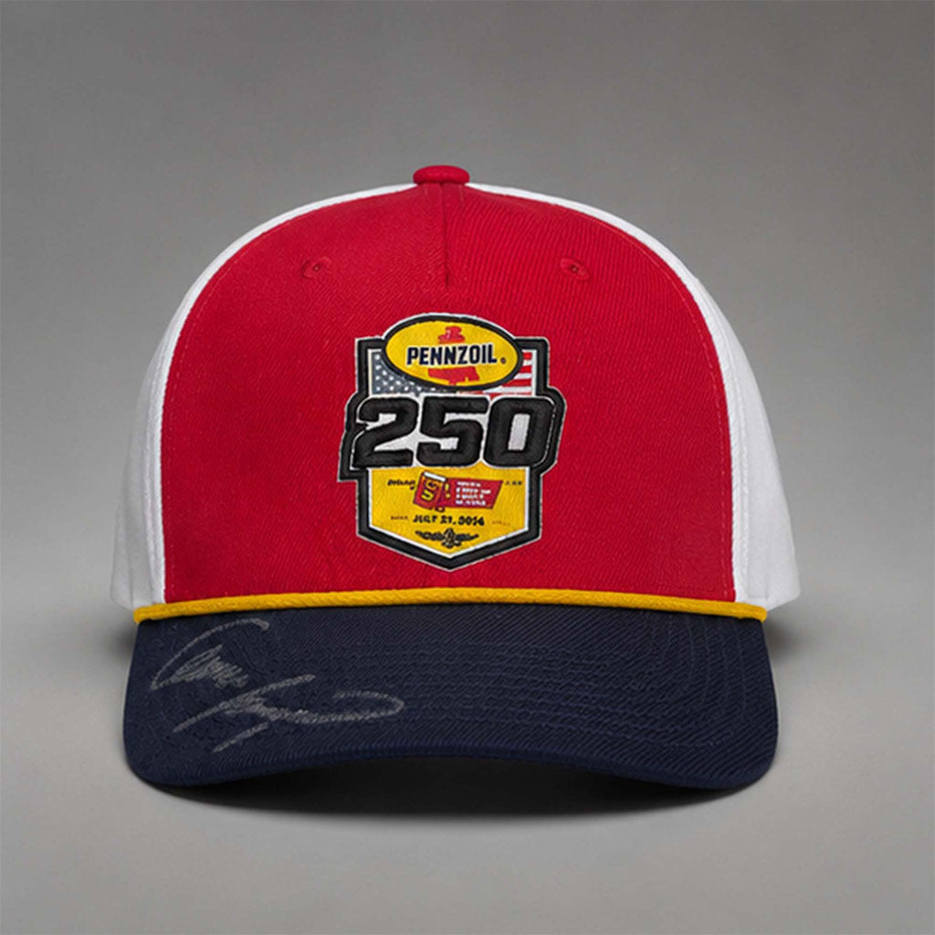 Victory Lane Carson Kvapil Signature Hat Embroidered Carson Kvapil Merch Gifts For Racing Lovers - Merchluma