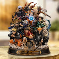 Shueisha 100 Years Anniversary Anime Heroes Acrylic Plaque Shueisha Merch Gift For Fans - Merchluma