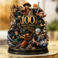 Shueisha 100th Anniversary Manga Icons Acrylic Plaque Shueisha Merch Decor Gift For Fans - Merchluma