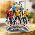 Star Trek Merch 60th Anniversary 2026 Acrylic Plaque Gifts For TV Series Fans - Merchluma