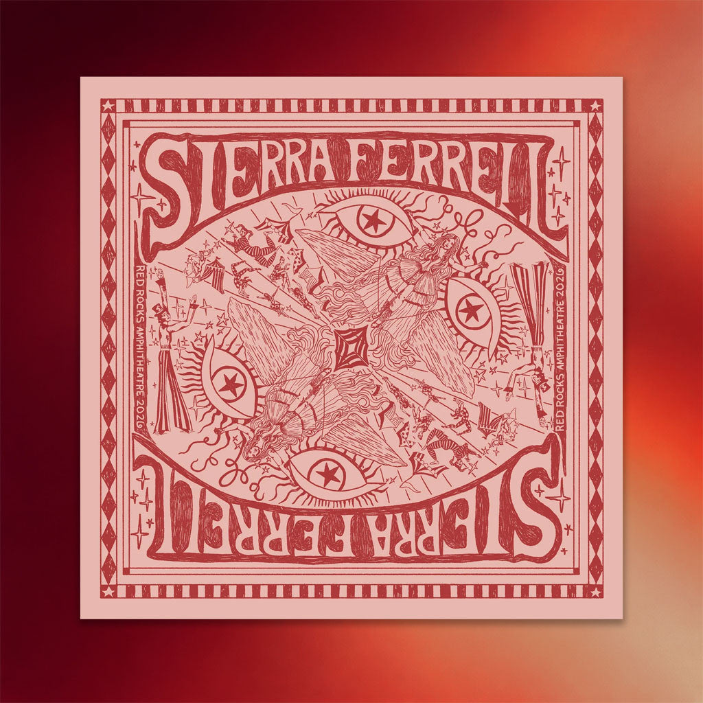 Sierra Ferrell Merch 2026 Event Red Rocks '26 Bandana Gifts For Music Lovers - Joyoce - Merchluma