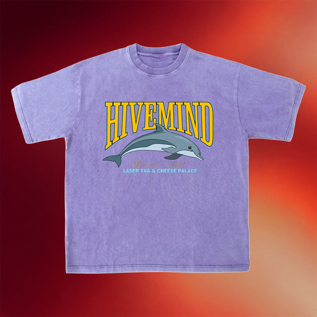 Hivemind Merch 2026 Dolphin T-Shirt Laser Tag And Cheese Palace Shirt Gift For Friends - Joyoce - Merchluma