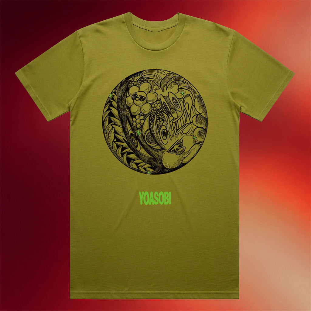 Yoasobi Merch 2026 Round Art T-Shirt Music Lover Gift Ideas For Him - Joyoce - Merchluma