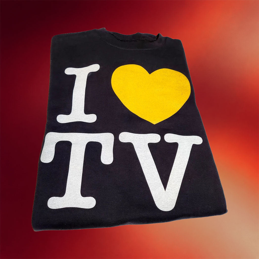 Hivemind Merch 2026 I Love TV T-Shirt Birthday Gift Ideas For Husband - Joyoce - Merchluma