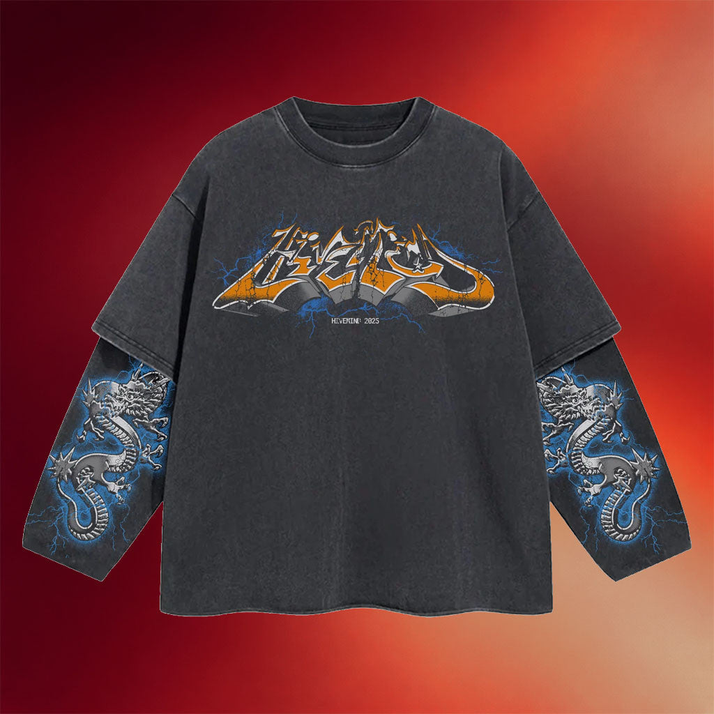 Hivemind Merch 2026 Hivemind Nu Metal Long Sleeve Shirt Present For Brothers - Joyoce - Merchluma