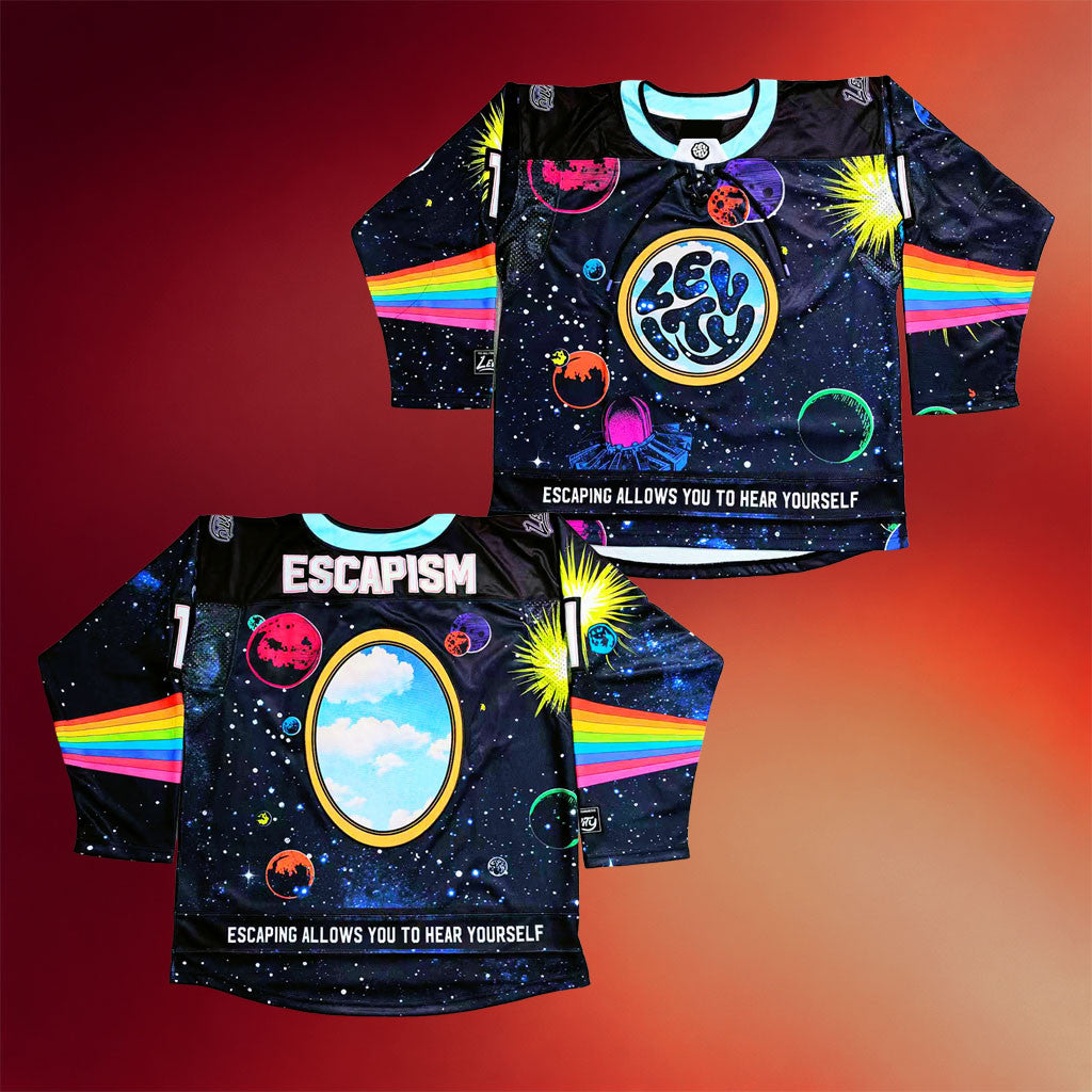 Levity Merch 2026 Escapism Hockey Jersey Music Lover Gift Ideas For Him - Joyoce - Merchluma