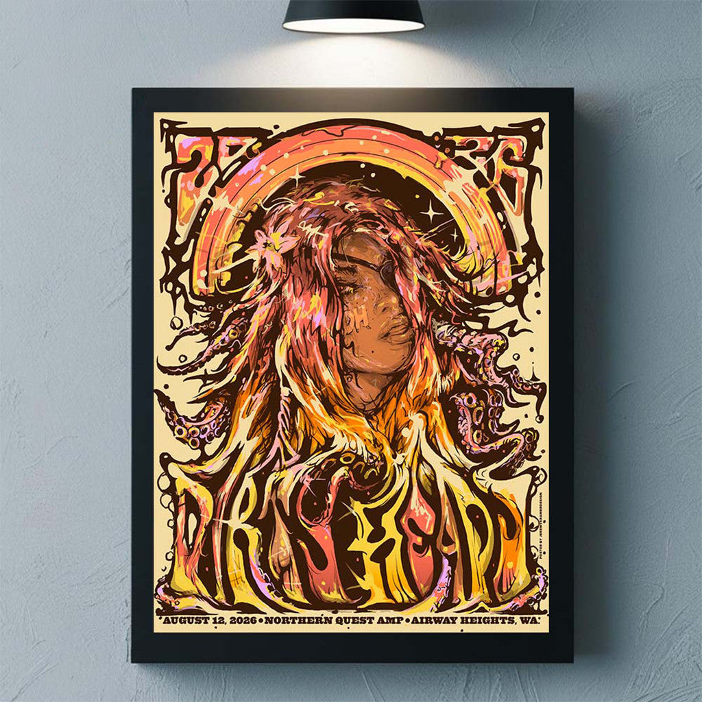 Dirty Heads Airway Heights WA 2026 Show Poster Dirty Heads Merch Wall Decor For Living Room - Merchluma