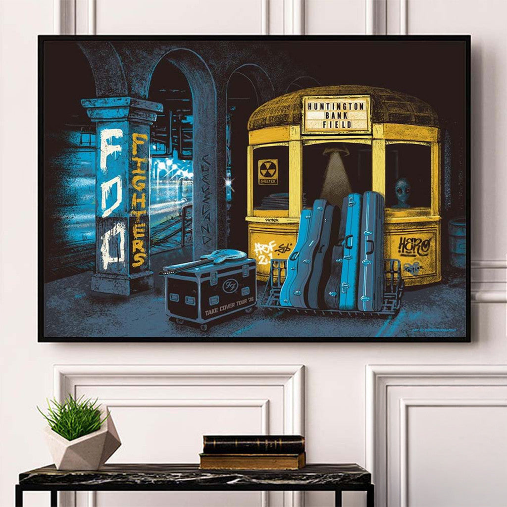 Foo Fighters Cleveland Ohio 2026 Poster Foo Fighters Merch Music Lover Wall Art And Decor - Merchluma