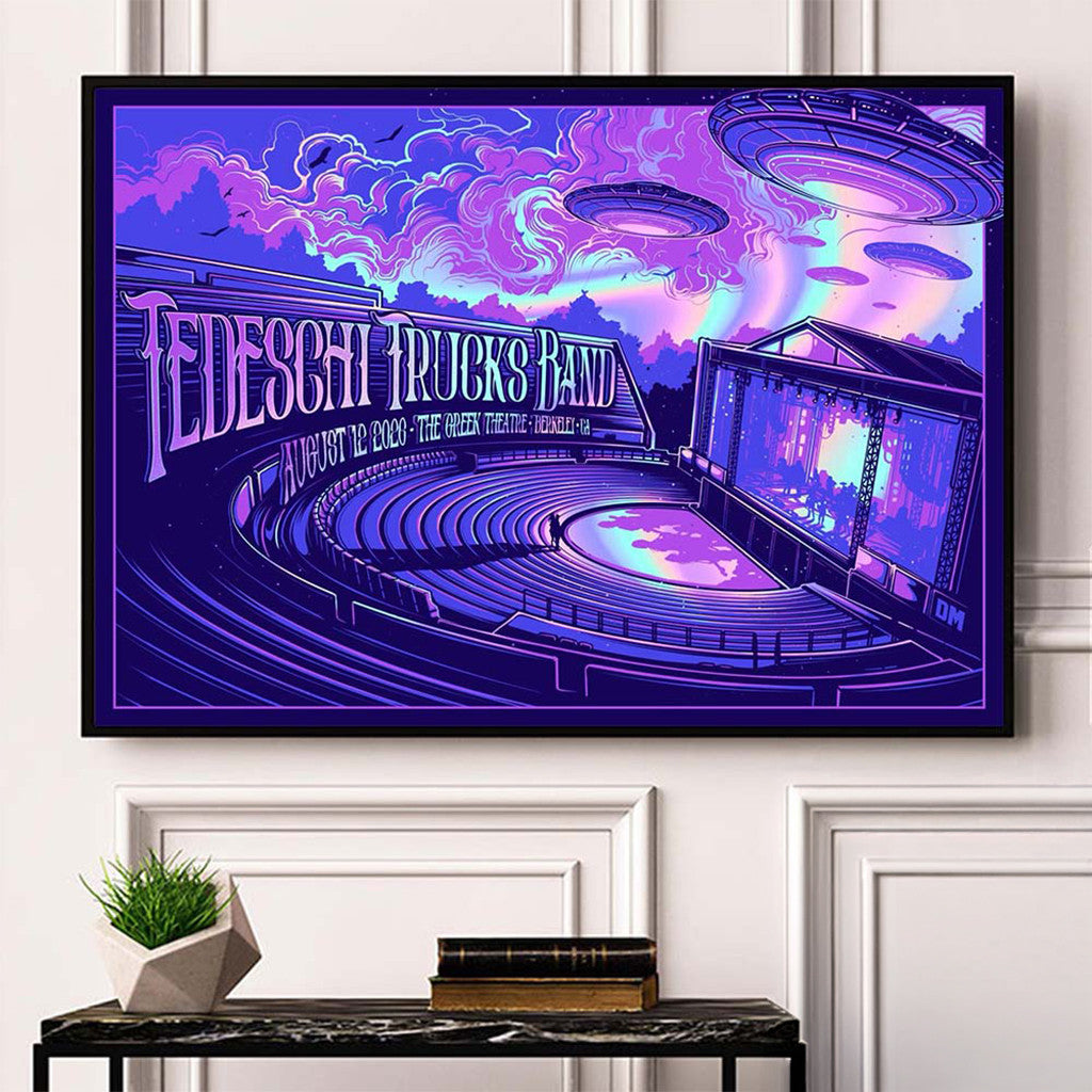 Tedeschi Trucks Band Berkeley CA 2026 Gig Poster Tedeschi Trucks Merch Cool Wall Art - Merchluma