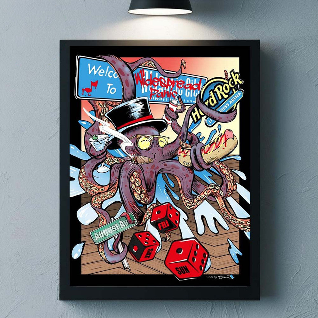 Widespread Panic Atlantic City NJ 2026 Event The Octopus Poster Widespread Panic Merch Fan Gift - Merchluma