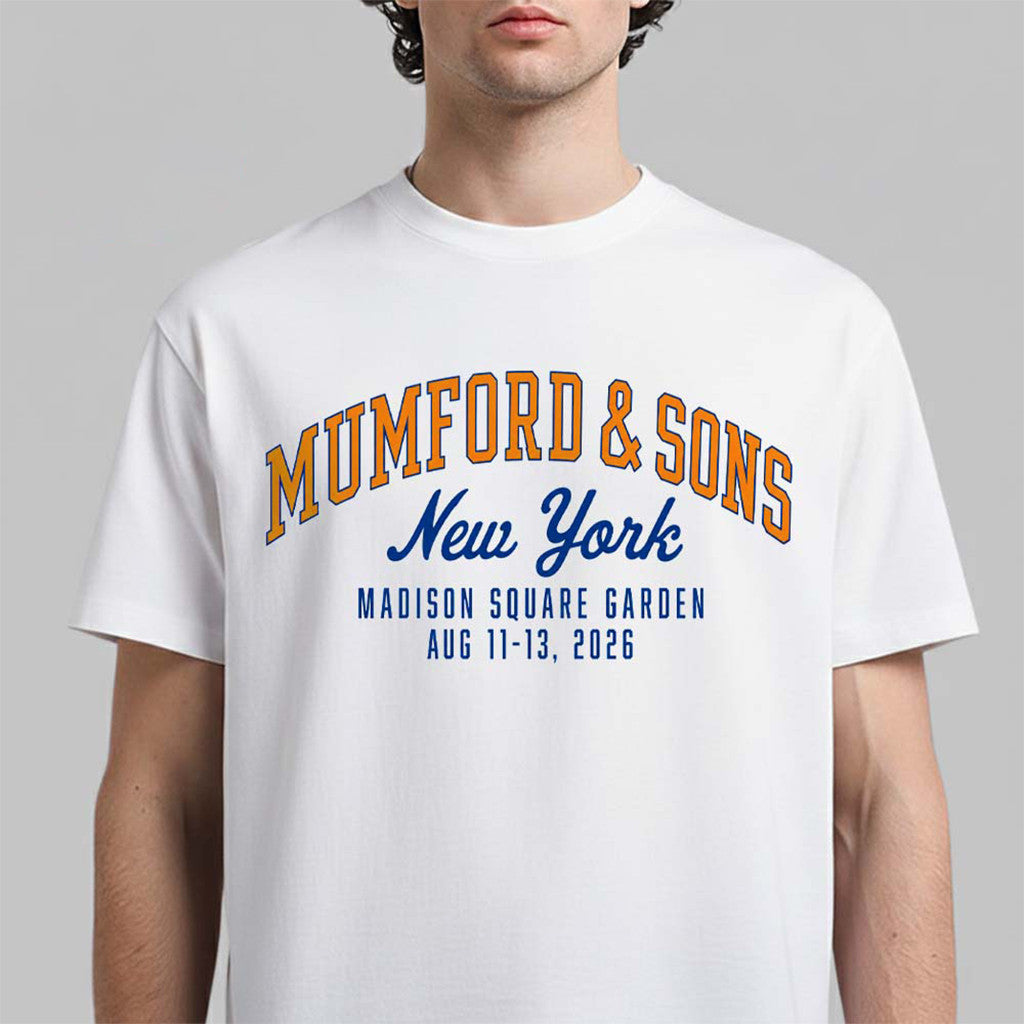 Mumford And Sons New York City 2026 Shirt Mumford And Sons x KY Knicks Merch Gifts For Fans - Merchluma